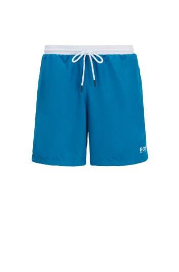 Hugo Boss Medium-length swim shorts Blå | ZCDV2DDf