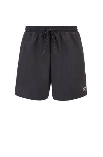 Hugo Boss Medium-length swim shorts Svarte | n04qkFiF