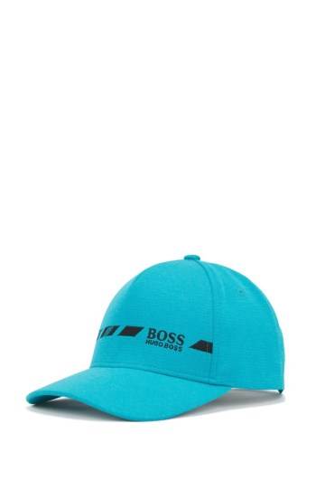 Hugo Boss Melange logo cap Blå | 5zlf4Hqy