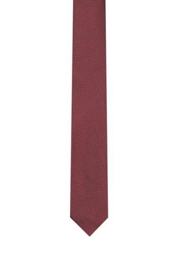 Hugo Boss Micro-pattern jacquard tie Patterned | QfcigHK8