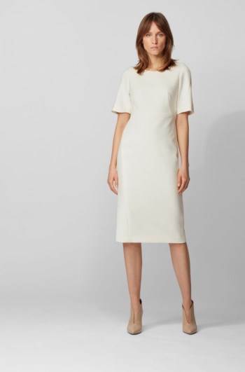 Hugo Boss Midi-length dress Natural | wHyQvKnH