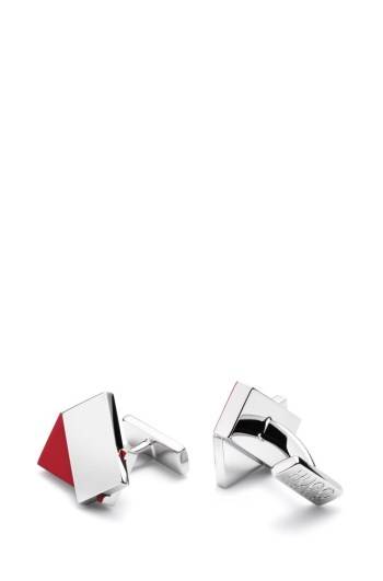 Hugo Boss Modern rectangular cufflinks Sølv | Lj5TEVeu