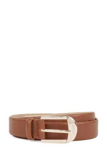 Hugo Boss Pin-buckle belt Lyse Brune | lUX3wYMp