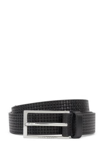 Hugo Boss Pin-buckle belt Svarte | SJHTmawE