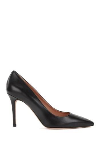 Hugo Boss Pointed-toe court shoes Svarte | BLP2rgPG