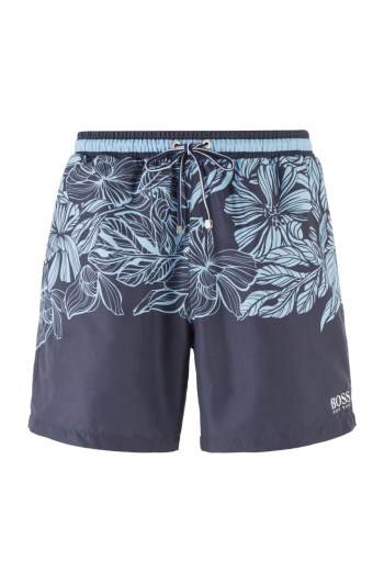 Hugo Boss Quick-dry swim shorts Lyse Blå | JgtjQDHR