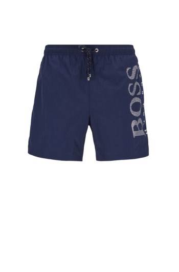 Hugo Boss Quick-dry swim shorts Mørke Blå | dQIr4Oag