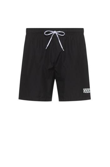 Hugo Boss Quick-dry swim shorts Mørke Blå | xJWQkLya