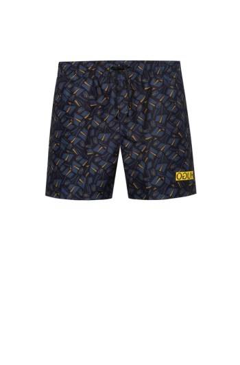 Hugo Boss Quick-drying swim shorts Mørke Blå | rvZvzHnK