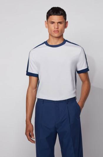 Hugo Boss Regular-fit T-shirt Hvite | vaiVNkNG