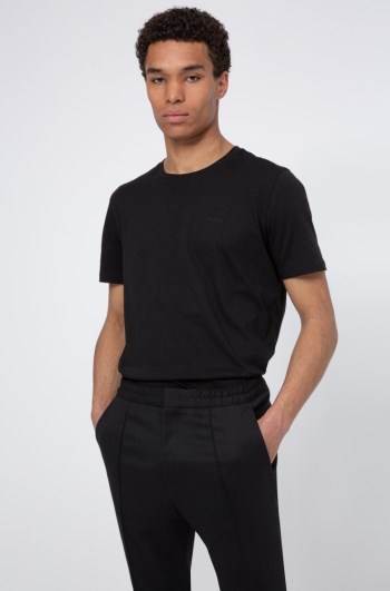 Hugo Boss Regular-fit T-shirt Svarte | CAXew2Gy