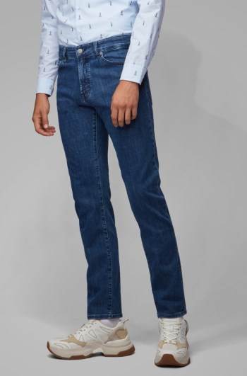 Hugo Boss Regular-fit jeans Blå | 3J3l44wu