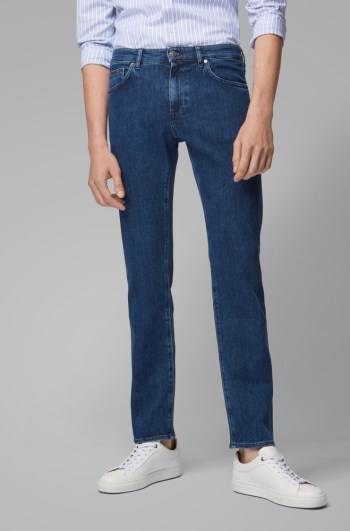 Hugo Boss Regular-fit jeans Blå | NA26xwGk