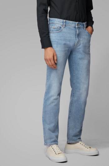 Hugo Boss Regular-fit jeans Blå | R6TBITY5