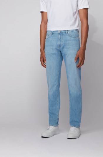 Hugo Boss Regular-fit jeans Turkis | sOXrpqtW