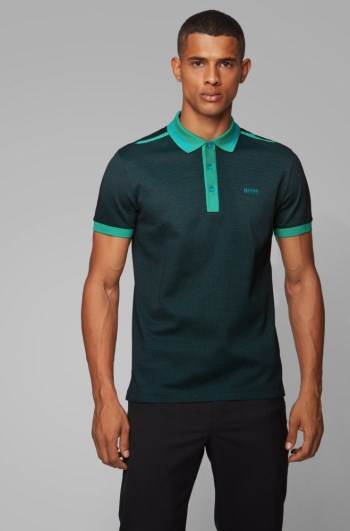 Hugo Boss Regular-fit polo shirt Grønn | PNdMjqpt