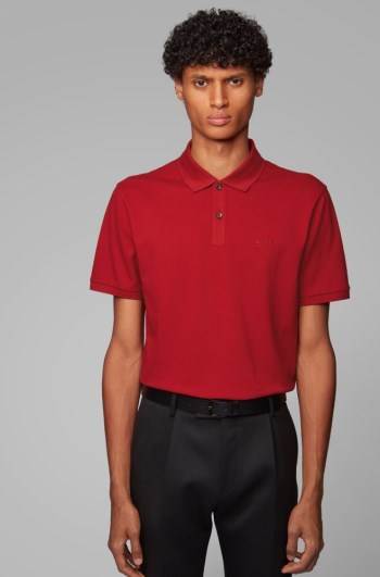 Hugo Boss Regular-fit polo shirt Rød | 3dFhWgJA