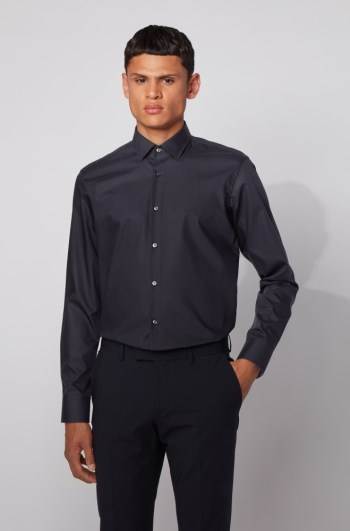 Hugo Boss Regular-fit shirt Mørke Blå | wTG5yxoL