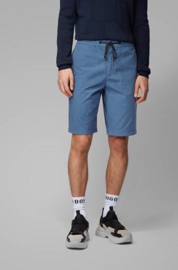 Hugo Boss Regular-fit shorts Blå | qlM2LOp9