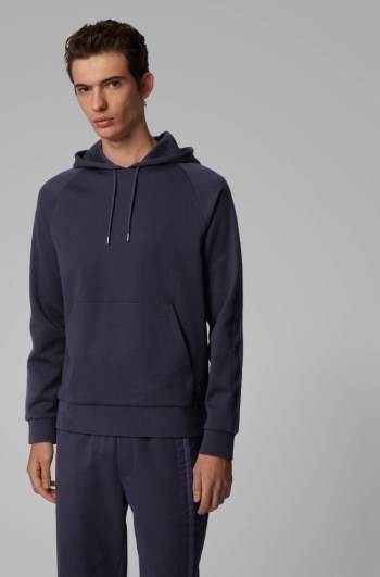 Hugo Boss Regular-fit sweatshirt Mørke Blå | MvImBEPh