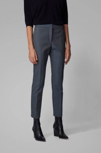 Hugo Boss Regular-fit trousers Patterned | 6ZMmbuQX