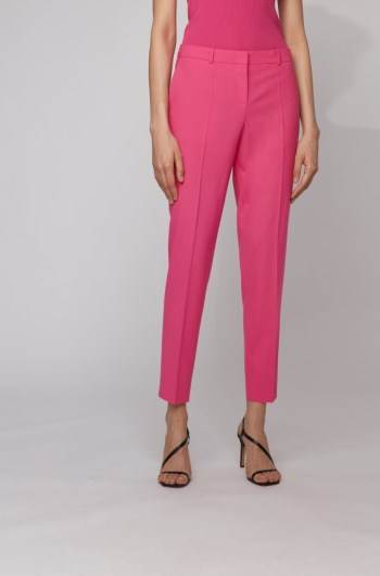 Hugo Boss Regular-fit trousers Rosa | 7rY9K3iX