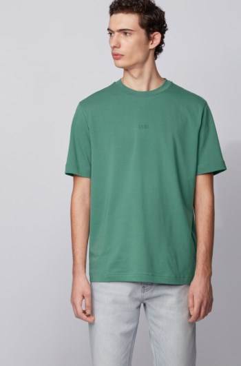 Hugo Boss Relaxed-fit T-shirt Grønn | 3orzWYkM