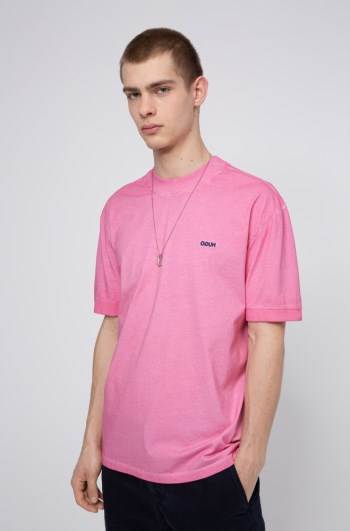 Hugo Boss Relaxed-fit T-shirt Rosa | 1W0LSqv2