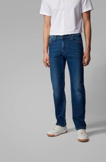 Hugo Boss Relaxed-fit jeans Blå | fNUBVsbt