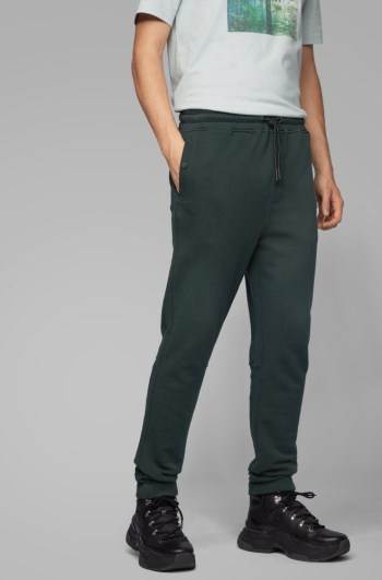 Hugo Boss Relaxed-fit jersey trousers Grønn | 3va30iwj