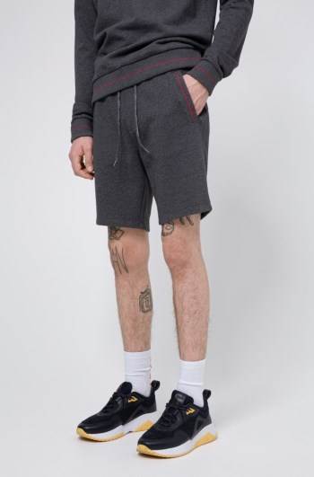 Hugo Boss Relaxed-fit shorts Grå | DEuT8Iqv