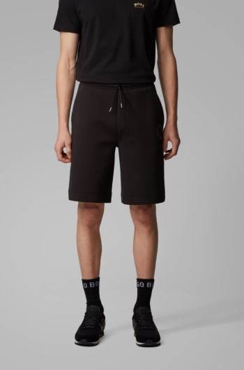 Hugo Boss Relaxed-fit shorts Svarte | 3Lz4YW8v