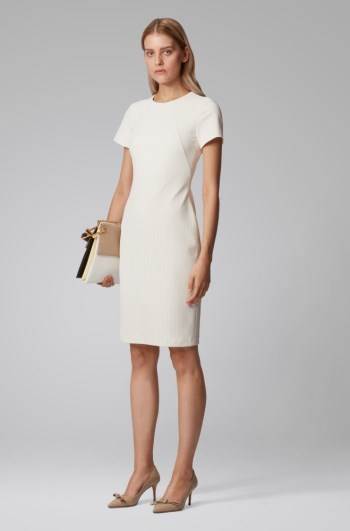 Hugo Boss Shift dress Natural | 2LF3VaKK