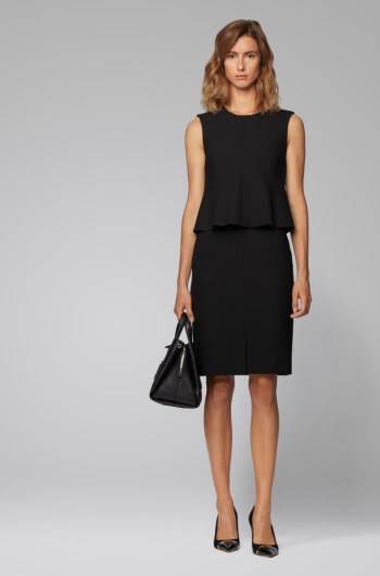 Hugo Boss Shift dress Svarte | lvBXTfBF