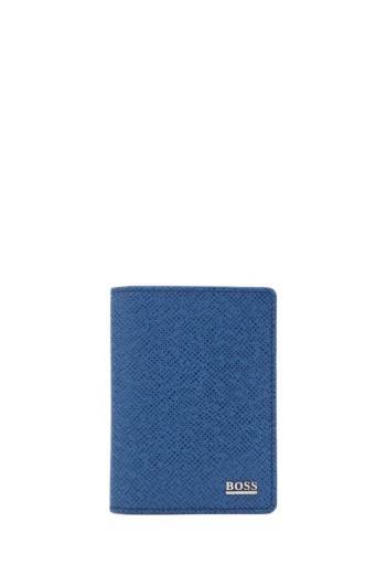 Hugo Boss Signature Kolleksjoner card holder Blå | 49KUdjfa