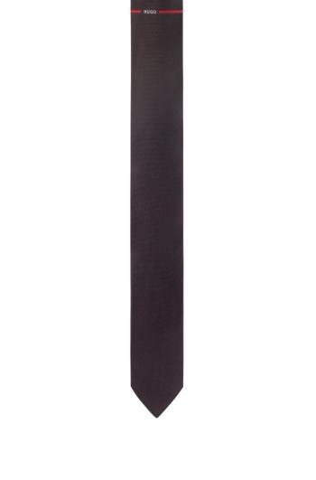 Hugo Boss Silk-jacquard tie Svarte | Rq5W50B1