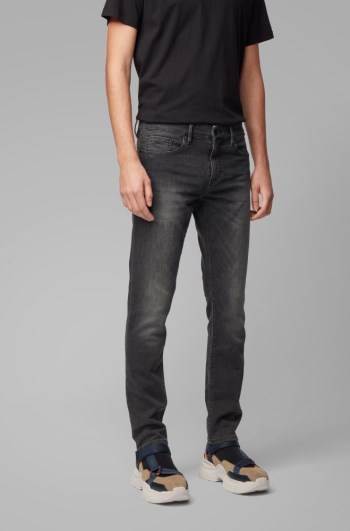 Hugo Boss Skinny-fit jeans Svarte | rQqGE6MD