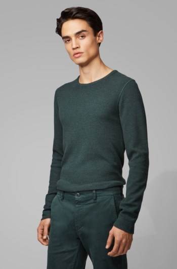 Hugo Boss Slim-fit T-shirt Grønn | Ln1bfHr7