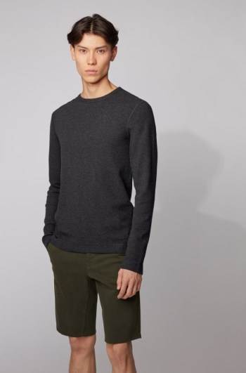 Hugo Boss Slim-fit T-shirt Svarte | O9NEKZyA