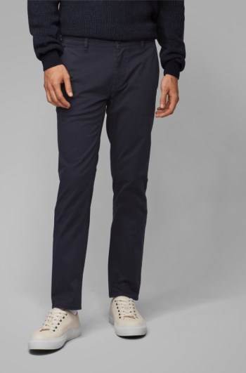 Hugo Boss Slim-fit chinos Mørke Blå | 25gYqHkF