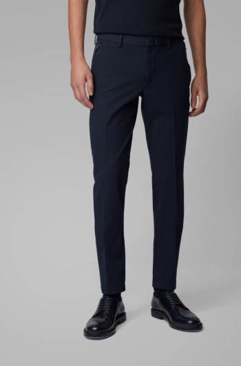 Hugo Boss Slim-fit chinos Mørke Blå | Zffs5OkA