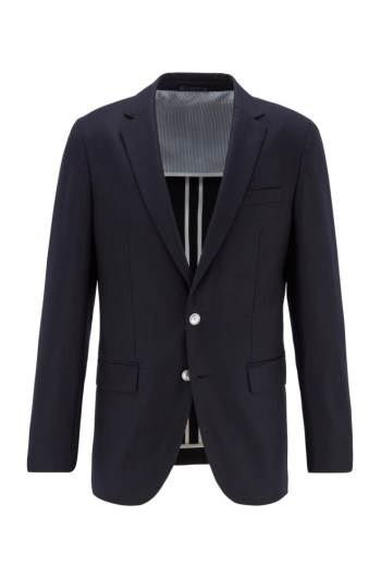 Hugo Boss Slim-fit jacket Mørke Blå | kWZSQXm9