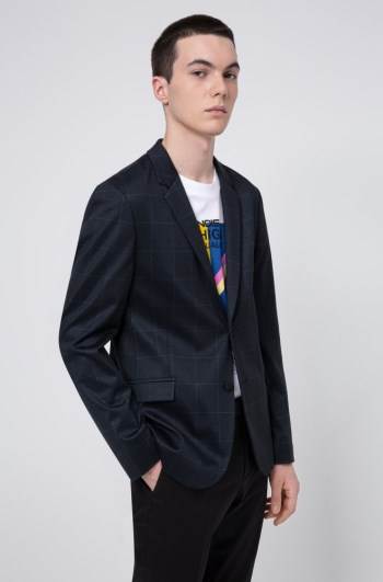 Hugo Boss Slim-fit jacket Patterned | 3Ye2BWJQ