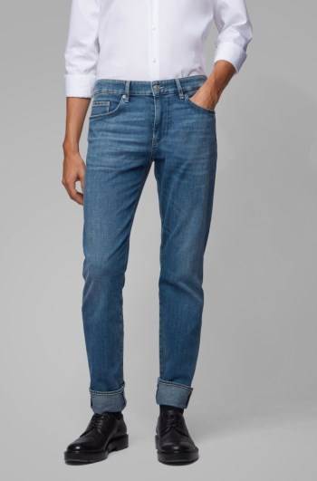 Hugo Boss Slim-fit jeans Blå | 4btMRVpz