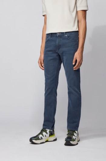 Hugo Boss Slim-fit jeans Blå | 9UNzuSzf