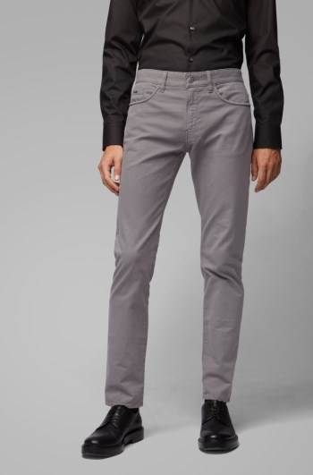 Hugo Boss Slim-fit jeans Grå | fCGTjcyB