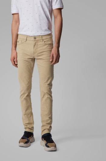 Hugo Boss Slim-fit jeans Khaki | NxzP62vx