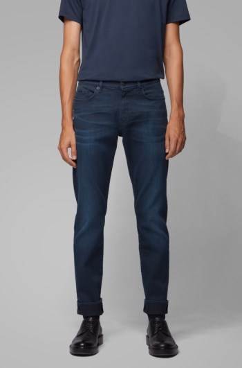 Hugo Boss Slim-fit jeans Mørke Blå | 1jhDsFLT