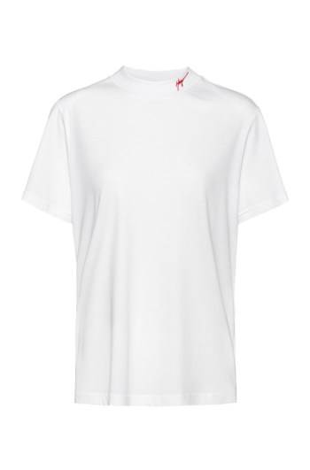 Hugo Boss Slim-fit jersey T-shirt Hvite | SGLbPYNN