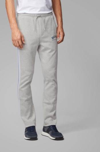 Hugo Boss Slim-fit jogging trousers Lyse Grå | 8nCIhP6m